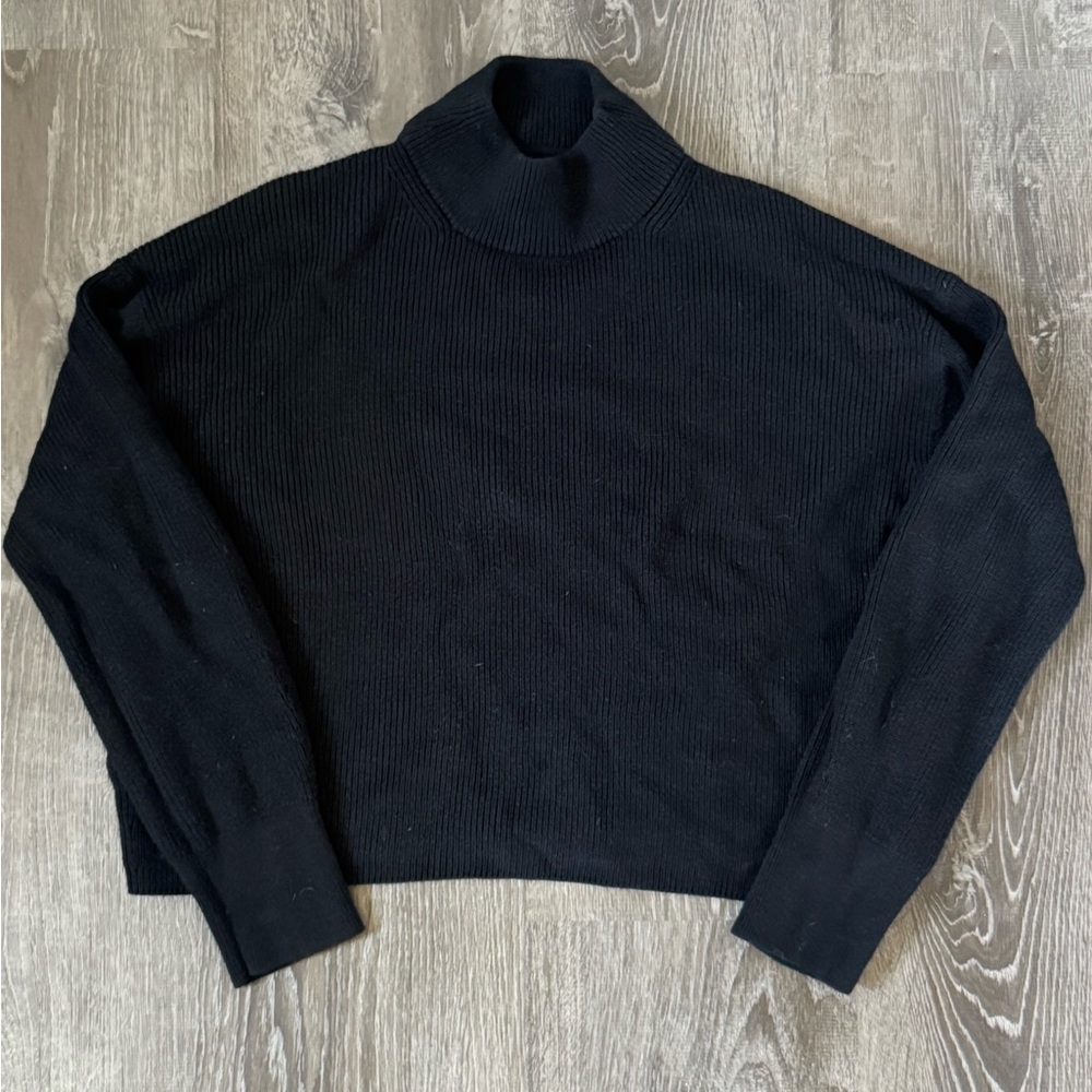 Lululemon Merino Wool-Blend Rib Turtleneck Sweater
